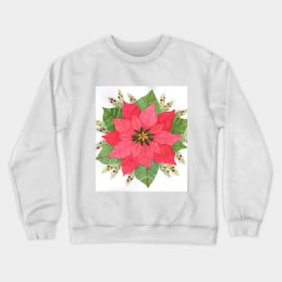 Poinsettia Crewneck Sweatshirt